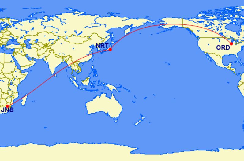 a map of the world
