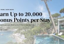 Marriott Homes & Villas promo 2k points per night